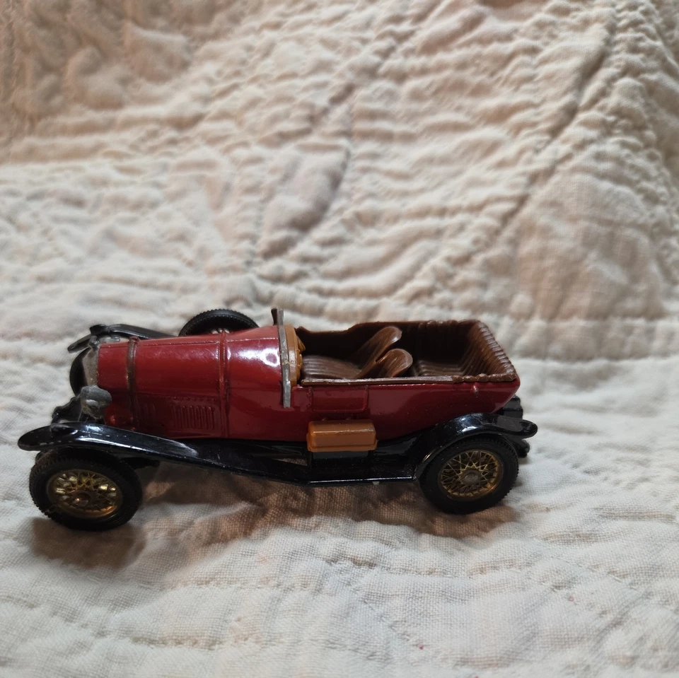 VTG CORGI CLASSICS 1927 BENTLY LEMANS 1/43 DIECAST METAL MADE IN UK - Image 4 of 4