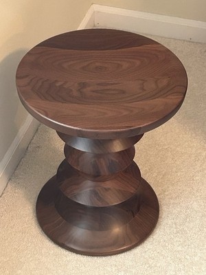 Eames Turned Stool, Shape D