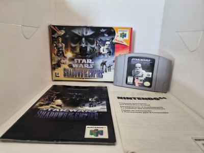 Star Wars Shadows of the Empire N64 Complete In Box CIB Nintendo 64 Authentic
