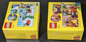2 LEGO Christmas Winter Fun 40124 & Santa&rsquo;s Visit 40125 Exclusive Sets SEALED 🎅