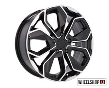 Renault Megane R17 5x114.3 jantes alliage jante 4x 17 pouces 7J noir jantes u...