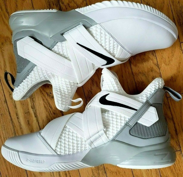 lebron 12 soldier grey