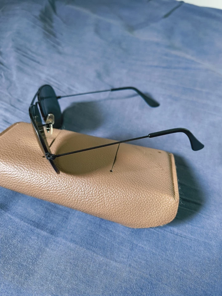 Ray-Ban L2823 Aviator Sunglasses Black Metal, photo 2 of 5