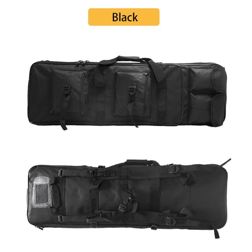 32" Bolsa de rifle táctico Pesca Caza Estuche acolchado para rifle de aire Pistola Escopeta - Imagen 9 de 11