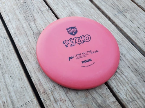NEW Discmania Pyscho D-Line P2 Pro Putter 152g Red Disc Golf Putter OOP RARE