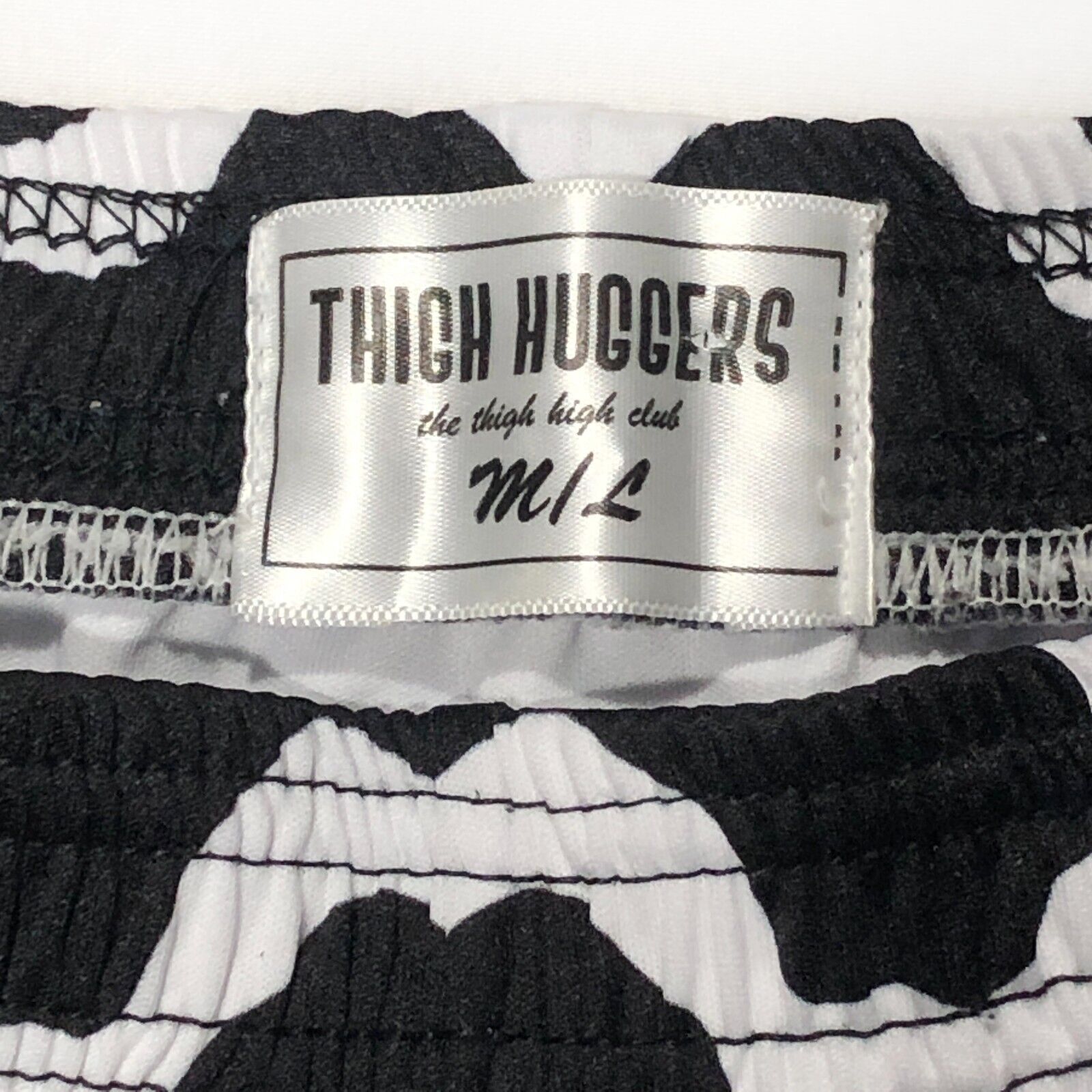 Thigh Huggers Mens Size M/L Cow Print Lifting The… - image 4