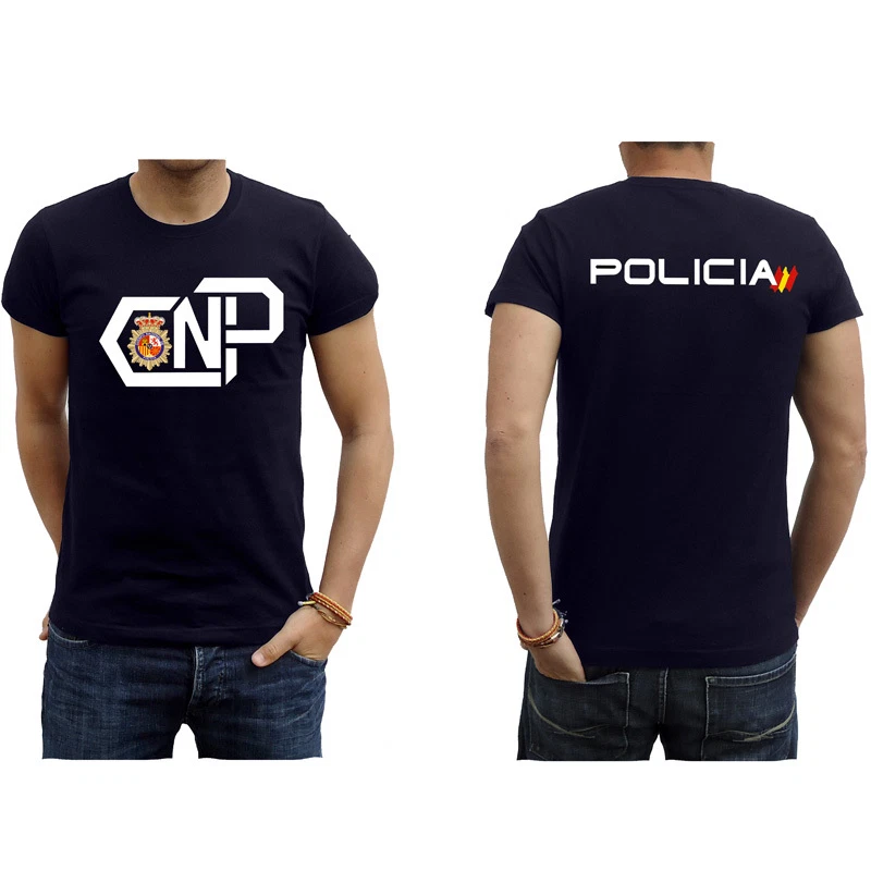 Maglietta polizia cheap