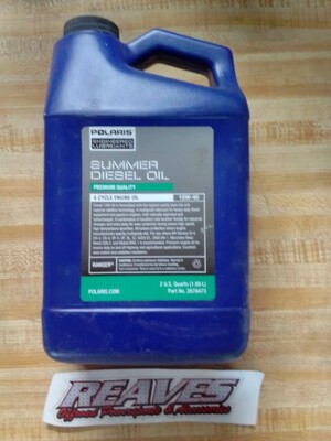 Polaris Diesel Engine Oil 15w-40 OEM 2878473 2 QT for sale online  