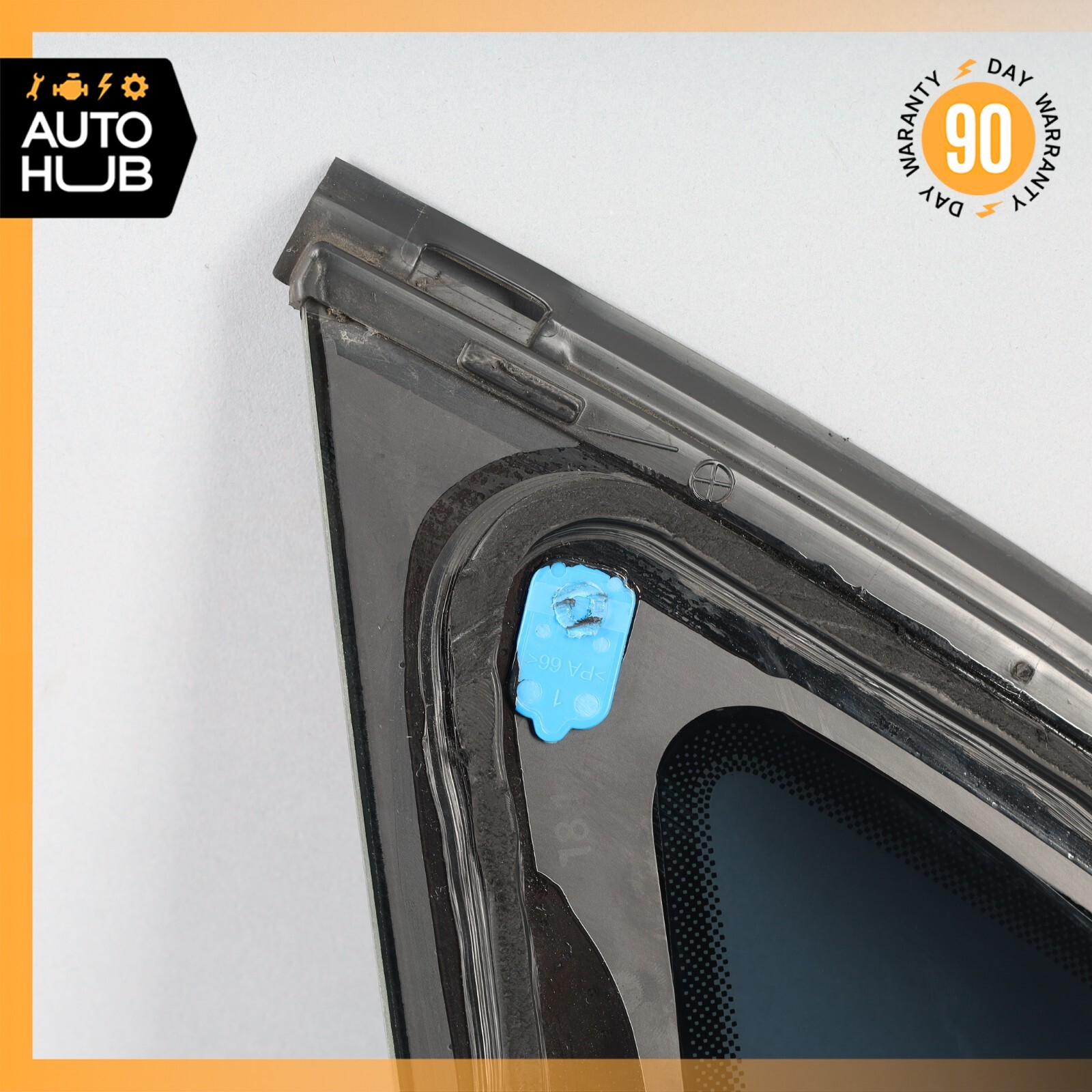 14-22 Maserati Quattroporte M156 Rear Right Side Quarter Window Glass OEM 69k