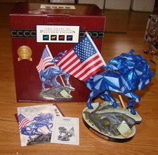 Trail of Painted Ponies, WILD BLUE - 9/11 Tribute Horse 6008368 1E/1,737