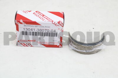 メジャー 130413807004 Genuine Toyota BEARING, CONNECTING ROD 13041-38070-04