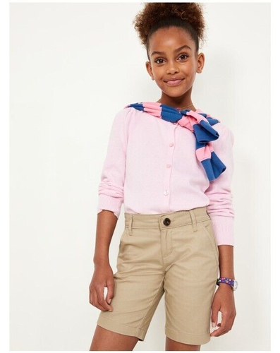 Old Navy- School Uniform Twill Bermuda Shorts - Sz 16 NWT - Picture 3 of 7