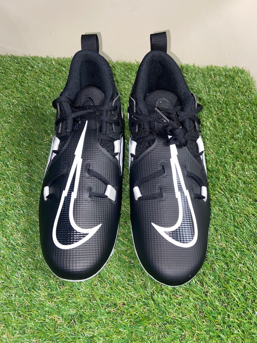 Men's Nike Alpha Menace Pro 3 Mid Football Cleats Black CT6649-001