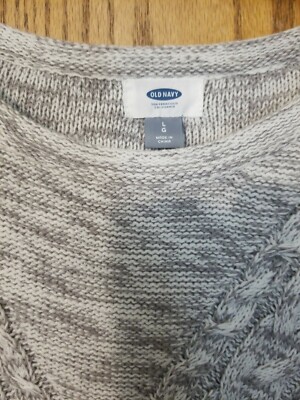 NWT OLD NAVY Women's Gradient Gray Marled Cable Knit Sweater Dress Size Large | eBay NWT OLD NAVY Women's Gradient Gray Marled Cable Knit Sweater Dress Size Large | eBay