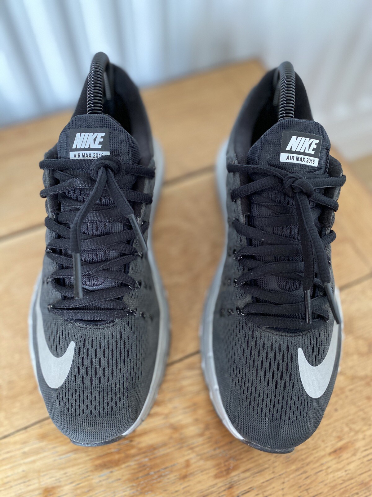 Nike Air Max 2016 in Black \u0026amp; Silver. Excellent Used Condition. Wmns  Size 4.5 | eBay