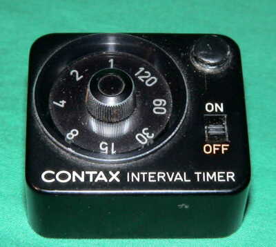 CONTAX INTERVAL TIMER Zeitauslöser Auslöser Time Trigger für Real Time Winder BW