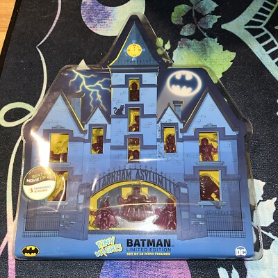 Batman DC Comics Tiny Mights 12-Pack Full Set Arkham Asylum CultureFly