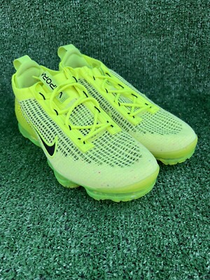 Nike Air Vapormax 2021 FK Flyknit Volt Green Neon Black FD0761-700