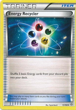 Energy Recycler 72/98 UNCOMMON - Pokemon XY Ancient Origins Card