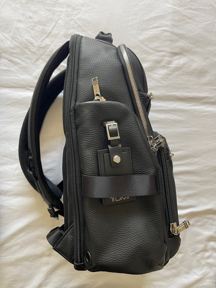 Tumi Alpha Bravo Sheppard Deluxe Briefpack Backpack Black Tumi Alpha Bravo Sheppard Deluxe Briefpack Backpack Black