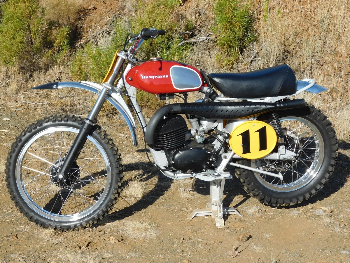 71 Husqvarna HUSKY 250 CROSS TOTAL RESTO MX MotoCross Race