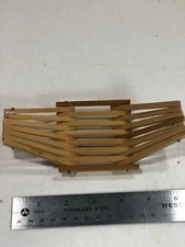 Set of 6 Vintage Japanese Bamboo OSHIBORI TRAY Sushi Meal Hand Towel Holder Boat