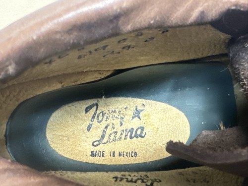 Tony Lama Womens Ankle Boots Size 6 C Brown Leather - Picture 10 of 10