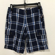 ARIZONA BOYS CARGO SHORTS - BLUE -SIZE 12 HUSKY TW-3422 