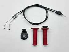 2004 Honda CRF250R ODI Throttle Grips Handlebar Tube Housing Set Cable CRF 250R