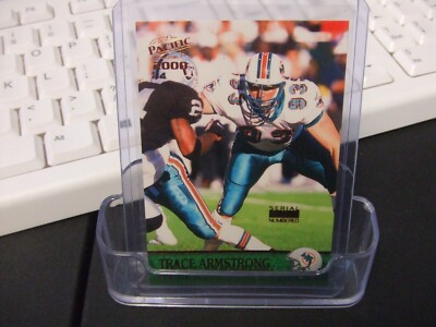 2000 Pacific Copper Trace Armstrong #'d 12/75 -Miami Dolphins-