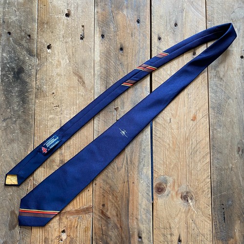 Vintage DCCC Flugzeug British Aerospace Krawatte - Atkinsons Polyester - blau