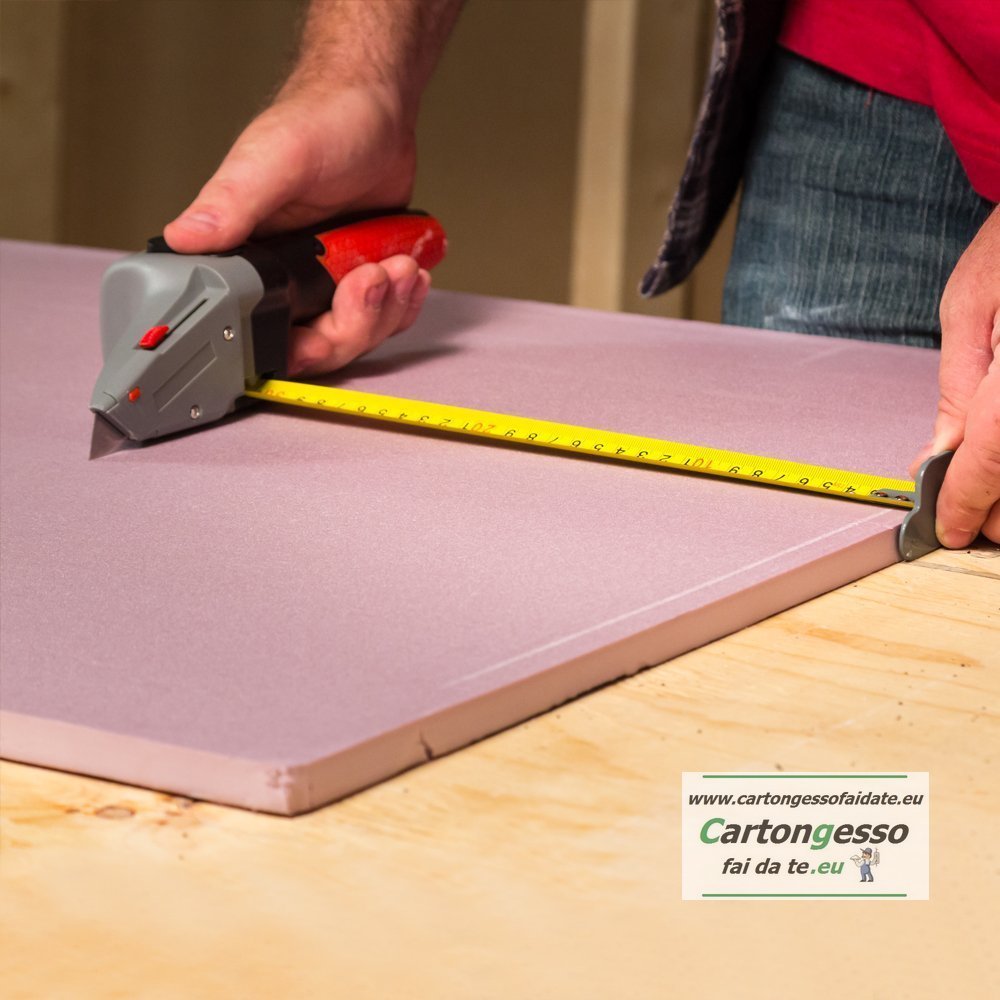 Cutter per Cartongesso con Metro Drywall Axe - Taglio Professionale