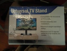 Universal Tabletop TV Stand with Swivel Mount for 27-55 inch TVs