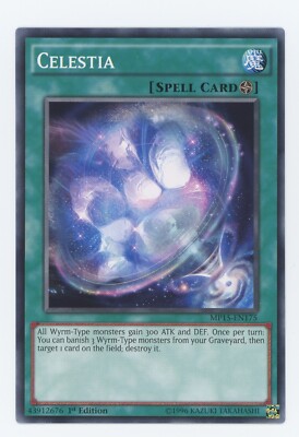 Yugioh Celestia MP15-EN175 Common 1st Edition NM x3