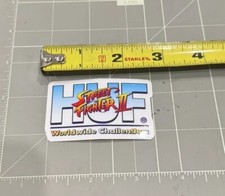 Street Fighter II 2 Sticker World Wild Challengers HUF Collab Skateboard Sticker