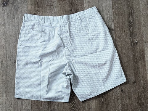 Brooks Brothers Mens Flat Front Zip Up Golf Shorts Size 38 Casual Comfort - Picture 7 of 9