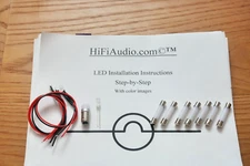 Harman Kardon 330B replacement LED lamps lights bulbs kit set with INSTRUCTIONS