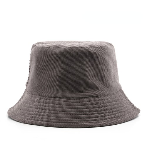 Unisex Cord Fischer Eimer Mütze einfarbig Freizeit Outdoor Wanderkappe - Bild 17 von 18
