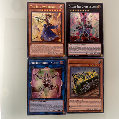 YuGiOh Bulk Lot of 100 Cards - Mixed Sets and Rarities Mostly Modern