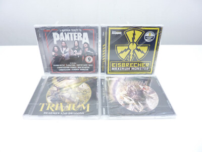 Heavy Metal Sammlung:  Pantera , Eisbrecher, Trivium und Powerwolf - NEU !
