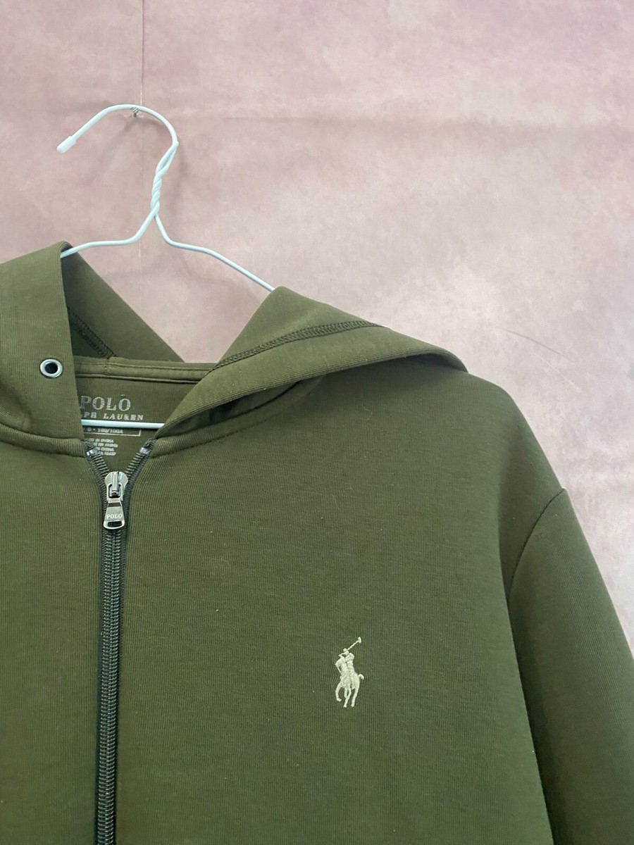Polo Ralph Lauren Tech Performance Full Zip Hoodie Green Size L | eBay