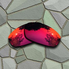 Violet Red Anti-Scratch Lenses Replacement For-Costa Del Mar Brine Polarized