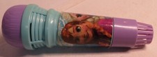 Disney Frozen Sing Along Microphone Toy Pretend Play Plastic 7.5" Spring Inside