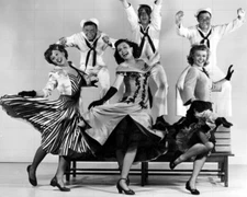 ANN MILLER - VERA ELLEN - GENE KELLY - 10" x 8" Photo ON THE TOWN 1949