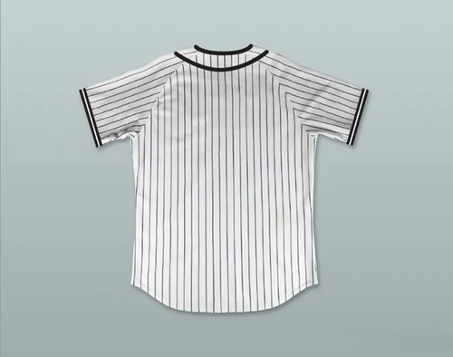 Custom Twilight Edward Cullen Jersey White Pinstriped Youth/Men's Sewn S-6XL