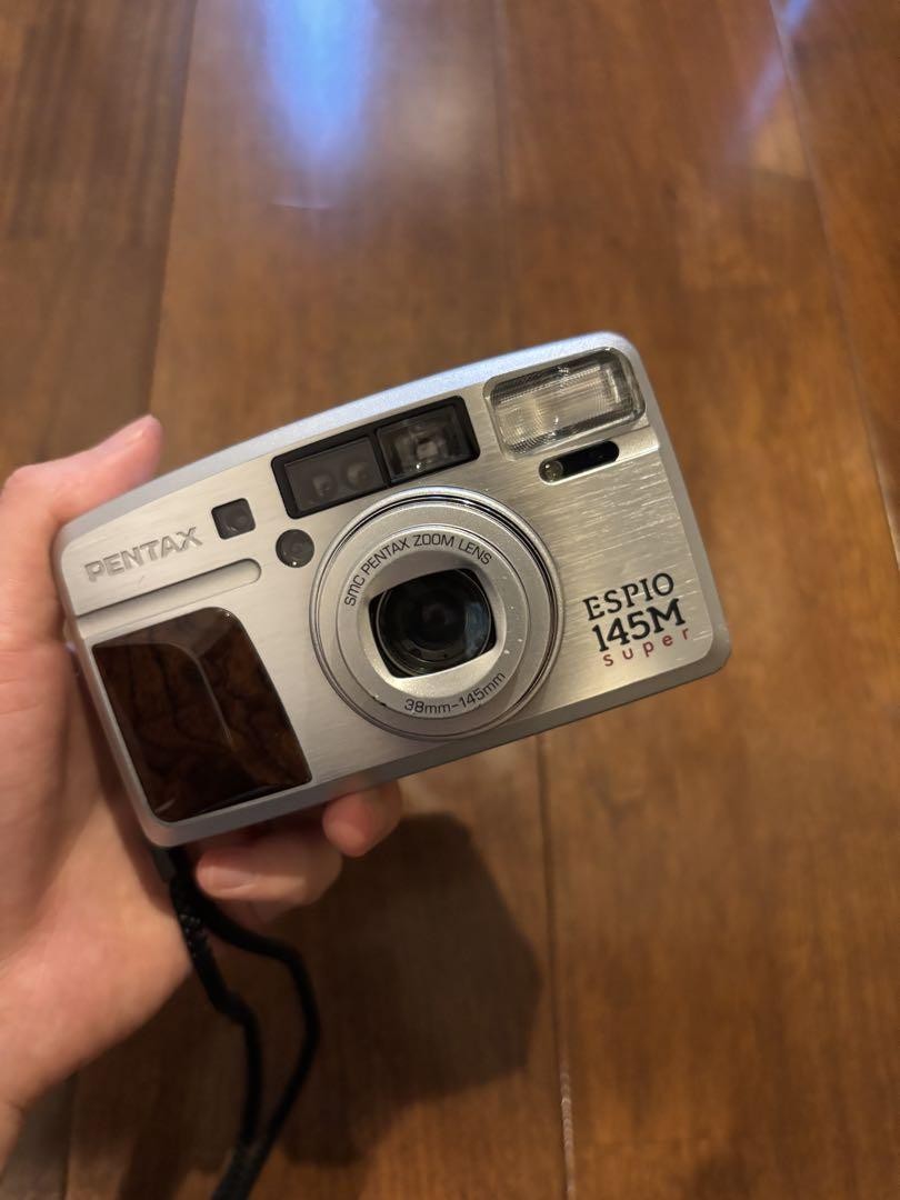 Pentax Espio 145M Super Point & Shoot Film Camera Silver