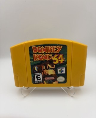 Nintendo's Donkey Kong 64 Video Game Cartridge for The N64 Console, Tested