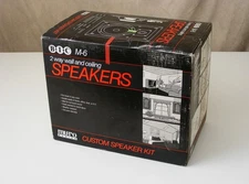 BIC M-6 Flush Mount 2-Way WALL & CEILING Speakers ~ NEW In BOX Muro Series Kit