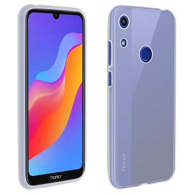 Gelhülle, flexibles Backcover für Honor 8A, frosted case   Weiß