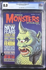 FAMOUS MONSTERS OF FILMLAND #27 (1964) CGC VF 8.0 CRM/OW NICE HIGHER GRADE COPY